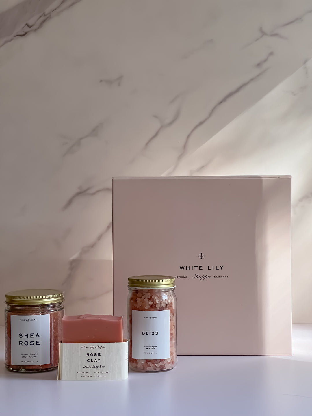 white lily shoppe White Lily Shoppe All Things Rose Collection Gift Set